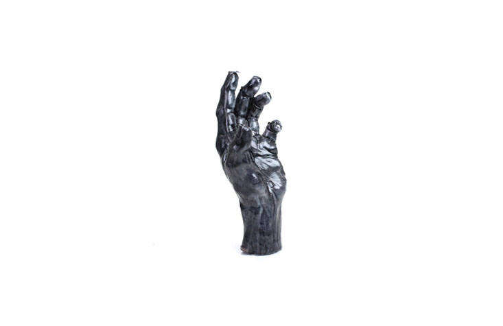 Going Goth 10 Sculptural Black Candles Remodelista The Vena Amoris Candle Carries Latin Name Meaning Literally Vein Of Love