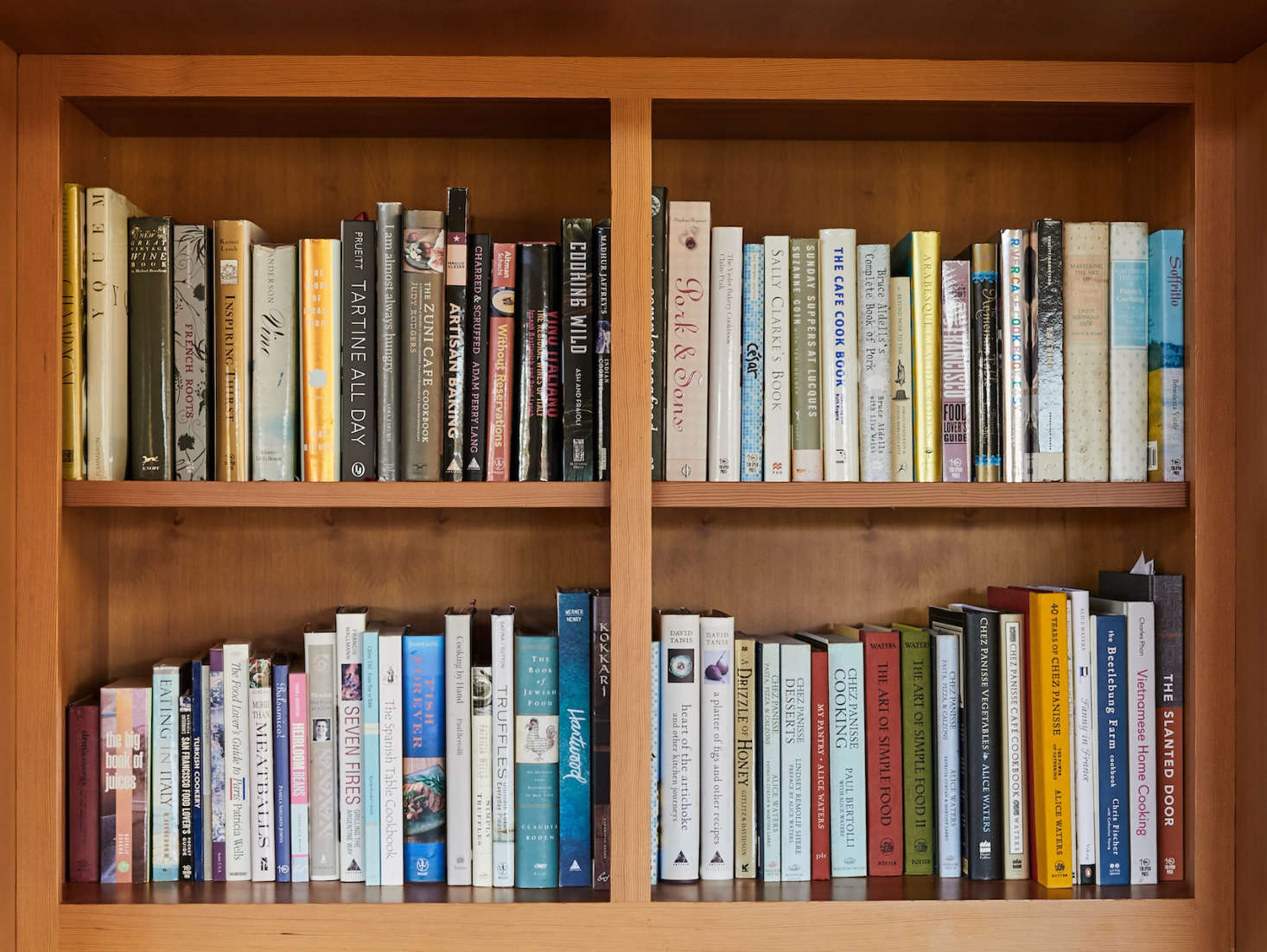 Singer is an avid cook; his cookbook collection includes titles from local chefs, including Elisabeth Prueitt of Tartine, the late Judy Rodgers of Zuni Cafe, and Singer’s first wife, famed cook Alice Waters.