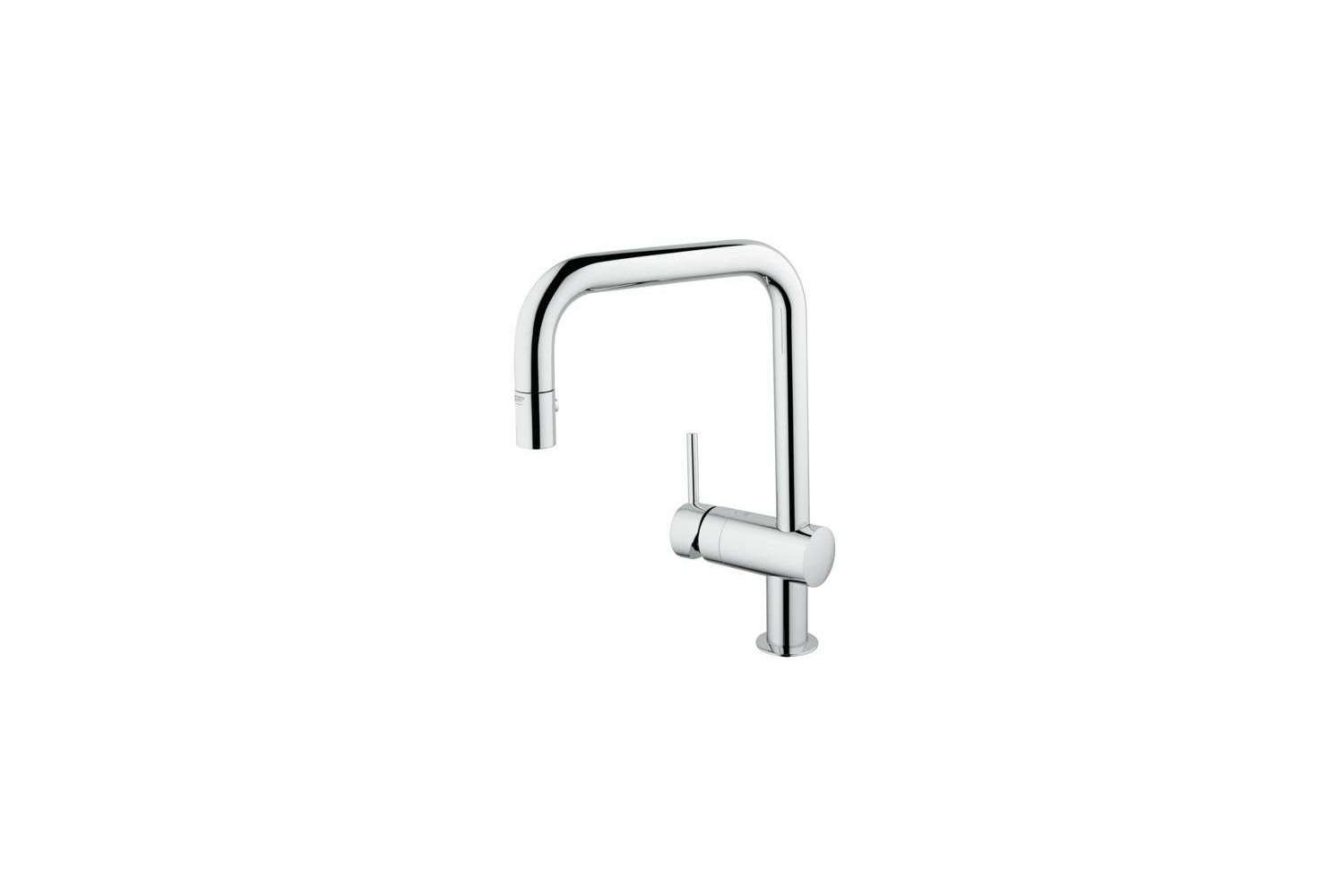 Minta Single Handle Pull Down Kitchen Faucet