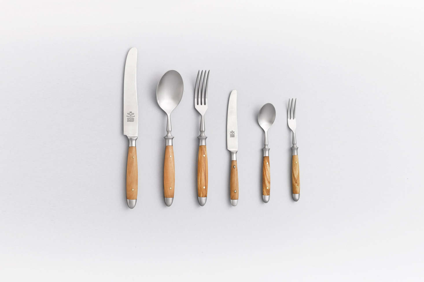 10 Easy Pieces German Designed Flatware Remodelista Eichenlaub Flatware Forged In Solingen Germany Are Each Made From A Single Piece
