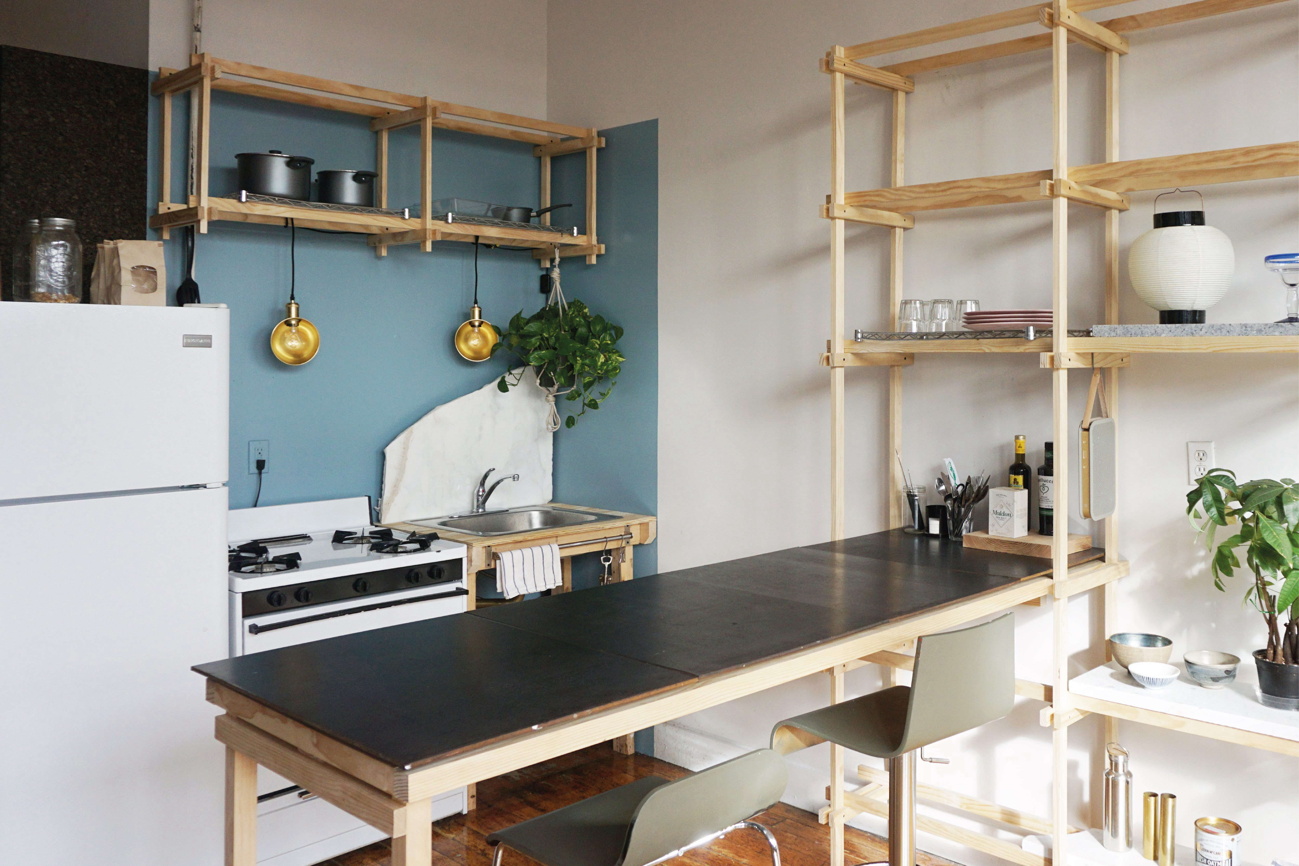 A Two Week 1 000 500 Square Foot Rental Overhaul By Design A Two Week 1 000 500 Square Foot Rental Overhaul By Design Student In Bushwick Brooklyn Remodelista