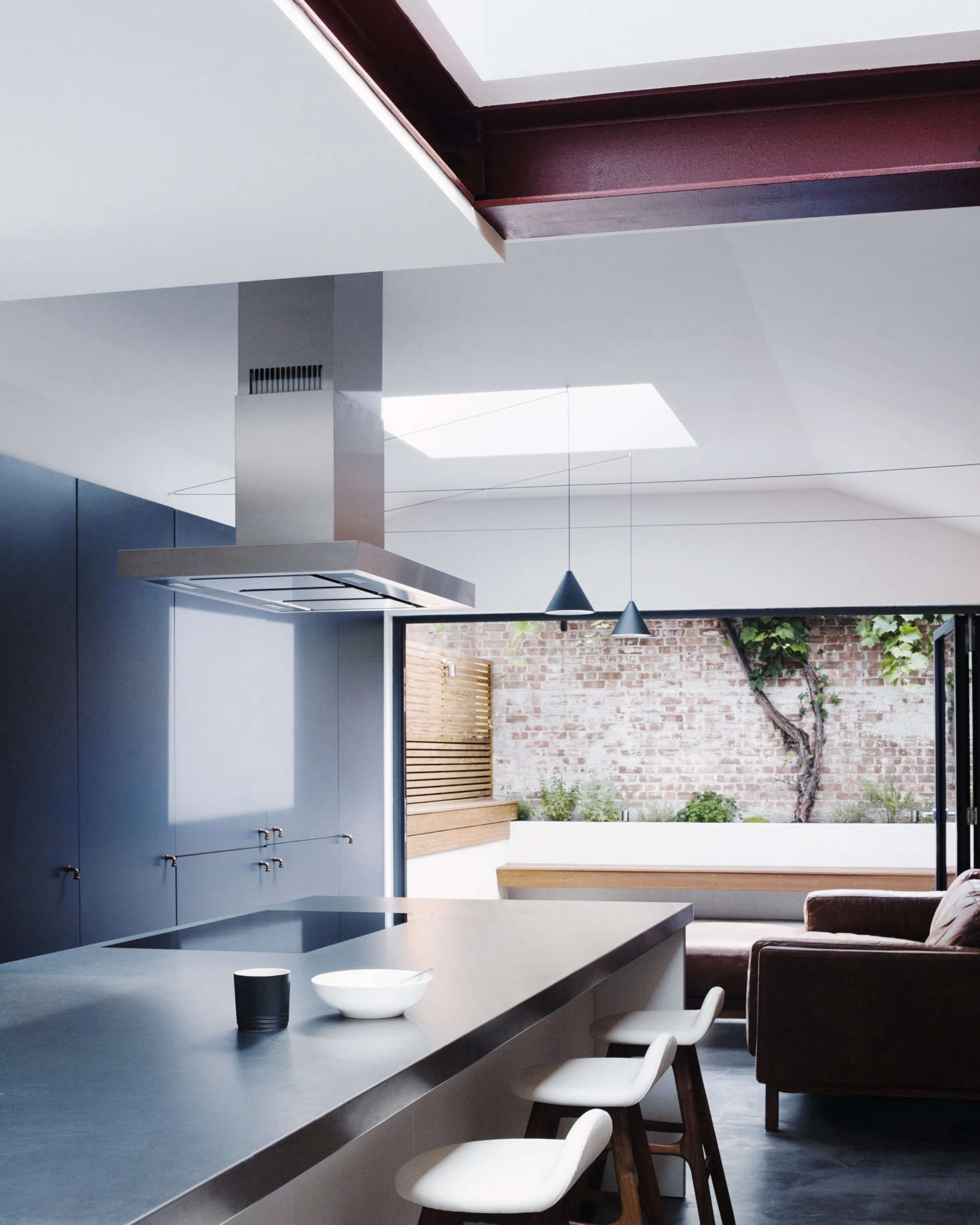 Astridge describes the south-facing kitchen as a 