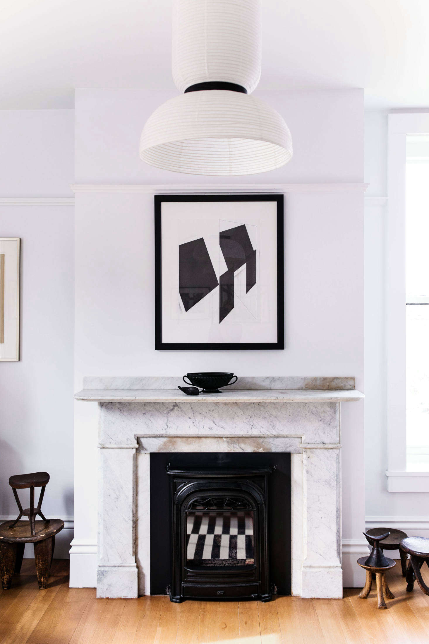 Cheryl and Jeffrey are big believers in love at first sight. Features such as the marble fireplaces sold them within the first few minutes of entering the South End space.