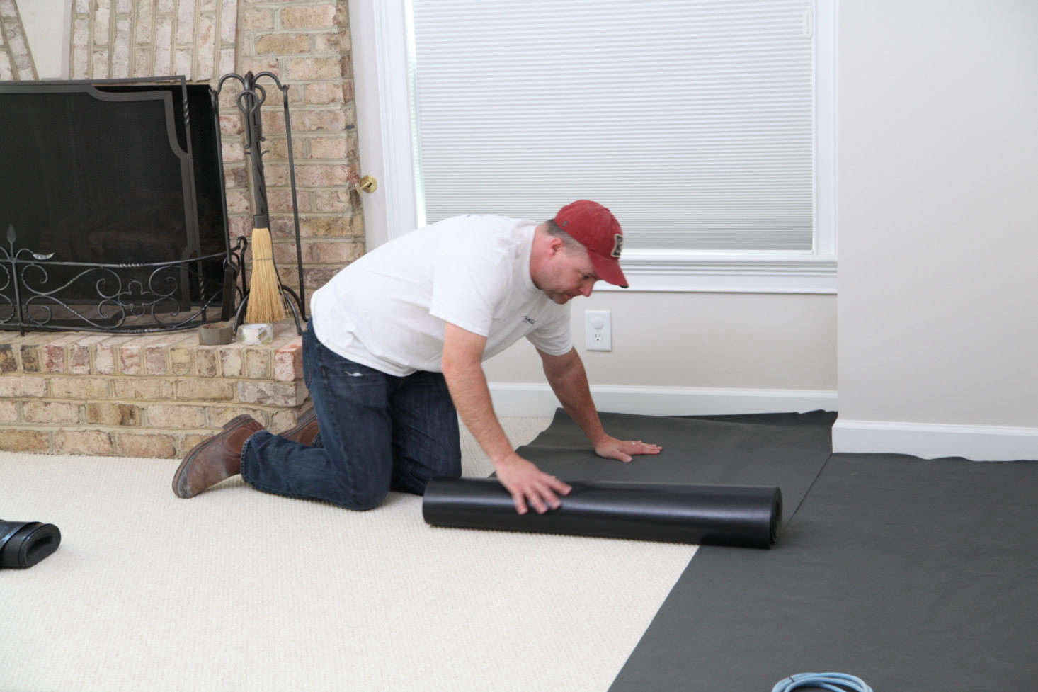 For ultimate protection, Trimaco’s SuperTuff surface protector has the added benefit of impact resistance, plus its nonslip backing eliminates the need to tape seams. SuperTuff is made from 100 percent post-consumer recycled plastic bottles and is reusable.