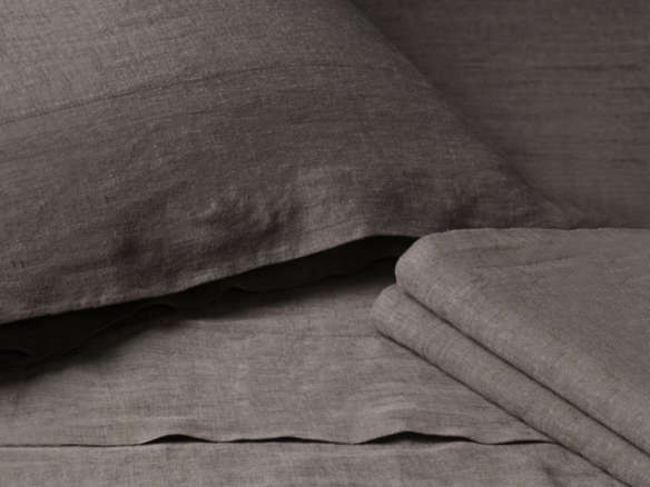 Stonewashed Belgian Linen Sheet Set