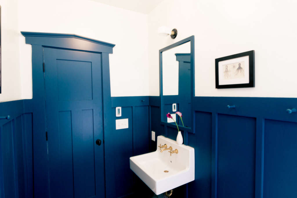 Best Amateur Bath: Craftsman Bungalow Guest Bathroom Remodel in Decatur, Georgia.