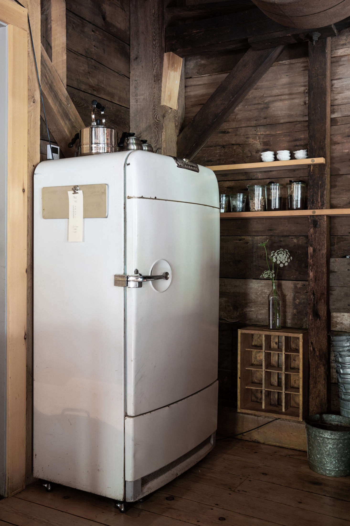 Even the fridge—a 50