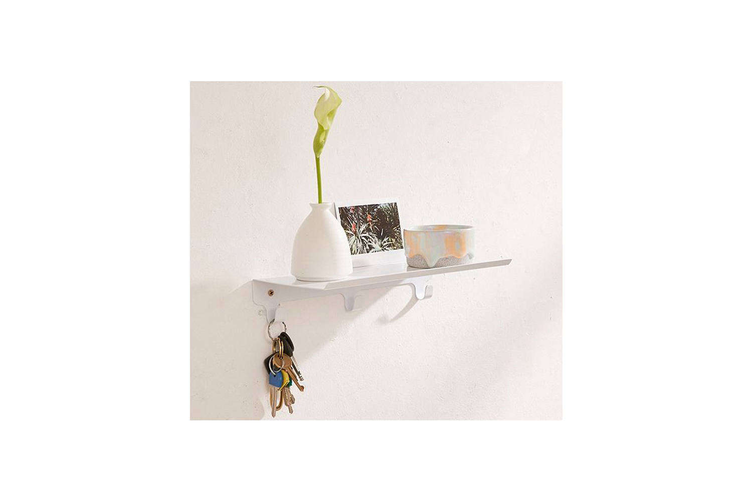 Gary Multi Hook Wall Shelf