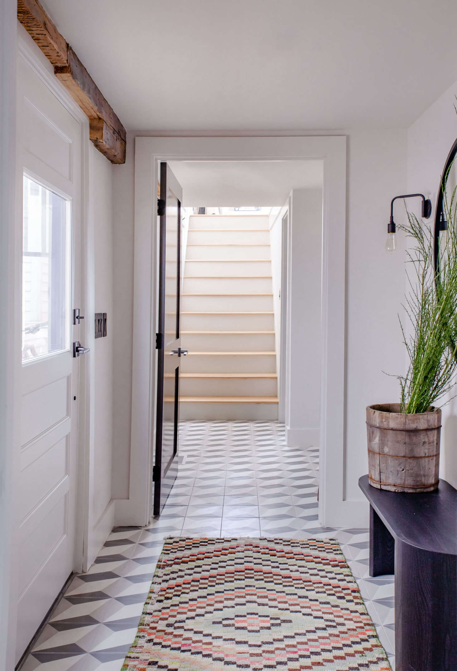 Entryways are sometimes guilty of becoming drop zones for coats, bags, and the like. Let these 15 Minimalist Entryways We’d Love to Come Home To be your inspiration to stow clutter in closets and keep your entryway clear and calm. Photograph by Justine Hand.