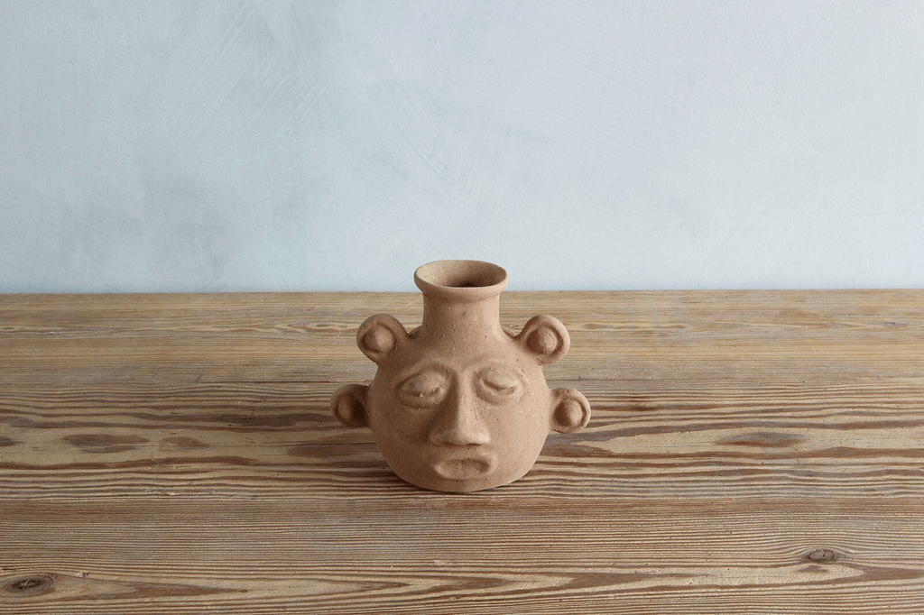Another offering by La Soufflerie: the Terre Cuite Incas Head, “inspired by the strong minimal forms found in South American ancient art;” $74 from Nickey Kehoe.