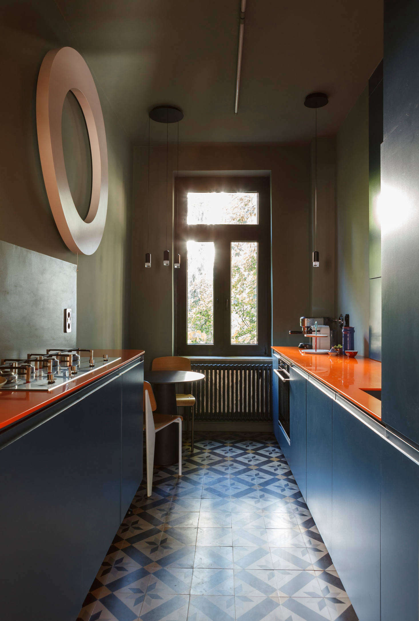 Kitchen of the Week: A “Forgotten” Kitchen in Frankfurt, Germany, Gets a Colorful Overhaul
