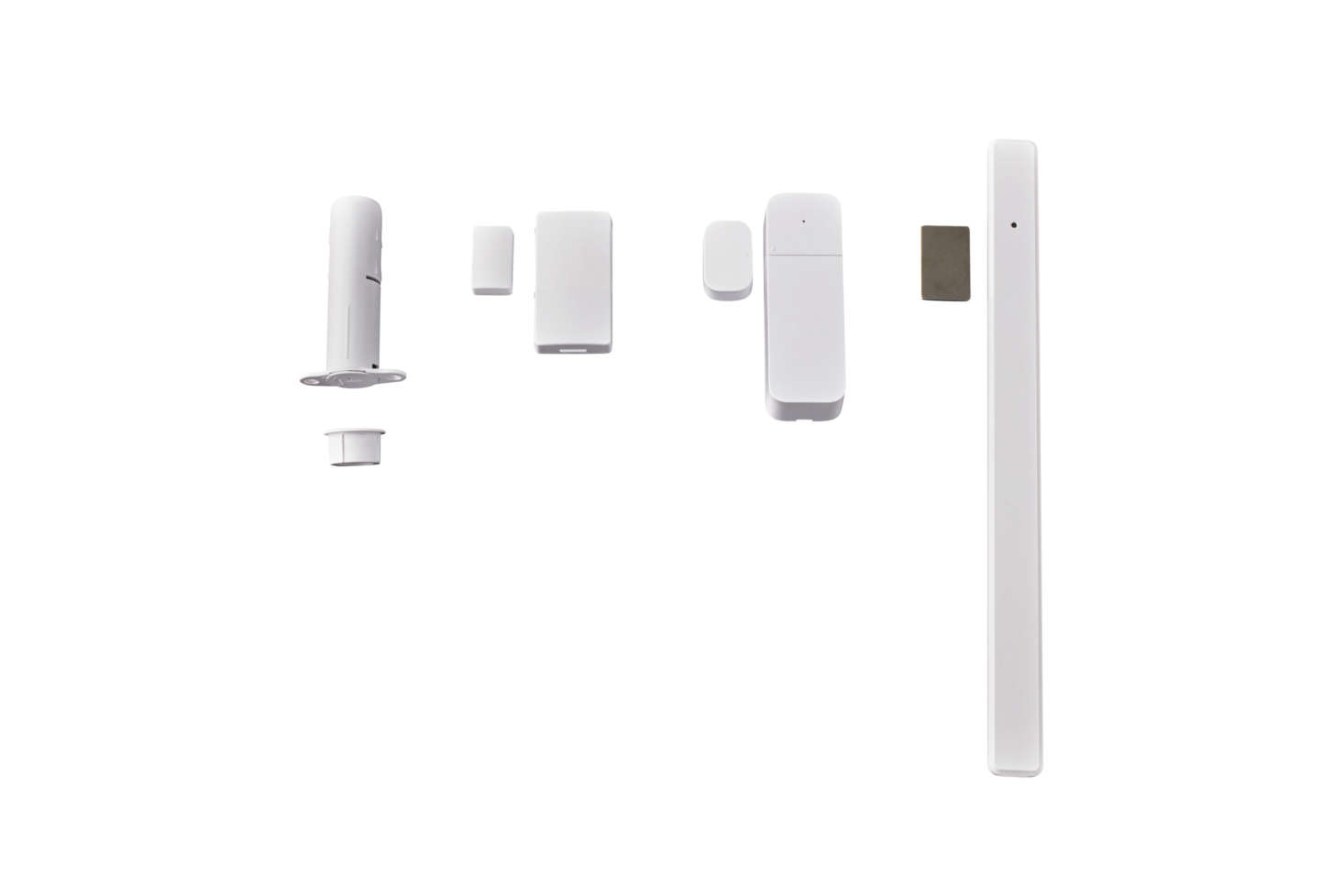 Unhappy with the quality of other door and window sensors on the market, abode designed their own. The sensors are unobtrusive when mounted on any door or window, but alert you when that door or window is opened. All of the sensors are long range, making them suitable for homes of all sizes.