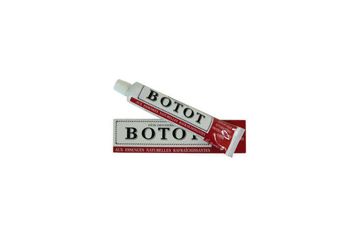 Botot Natural European Toothpaste ($.99 from Amazon) was developed in 55 for King Louis XV of France (and, they say, is the 