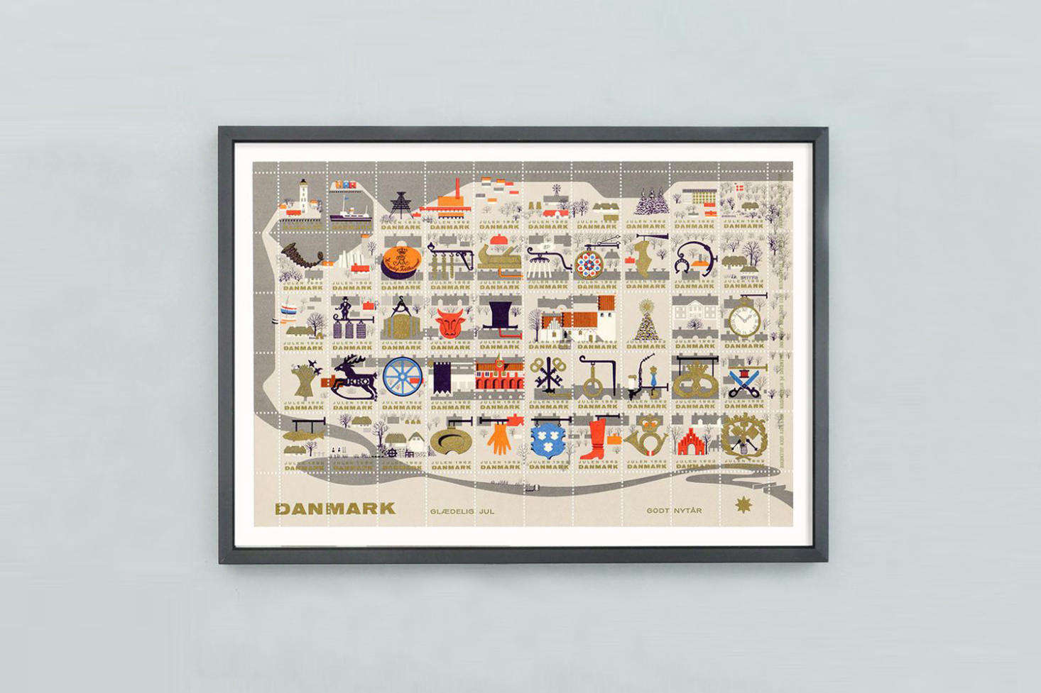 Among Denmark’s many holiday traditions (see: the entire concept of hygge), one of the most charming is Danish Christmas seals, in which an artist (or, occasionally, the Queen, who possesses surprising artistic talent) designs a special-edition set of postage stamps for the holiday season. It’s a tradition that’s been going for well over a century. Buy a few of past years’ collections at Present and Correct (this one is a set from 1962), or source a similarly festive set from the post office for all of your holiday postage needs. For more tiny European finds to tuck into stockings, see Holiday Gift Guide 2018: 12 Petite Gifts from the Old Country (aka Europe).