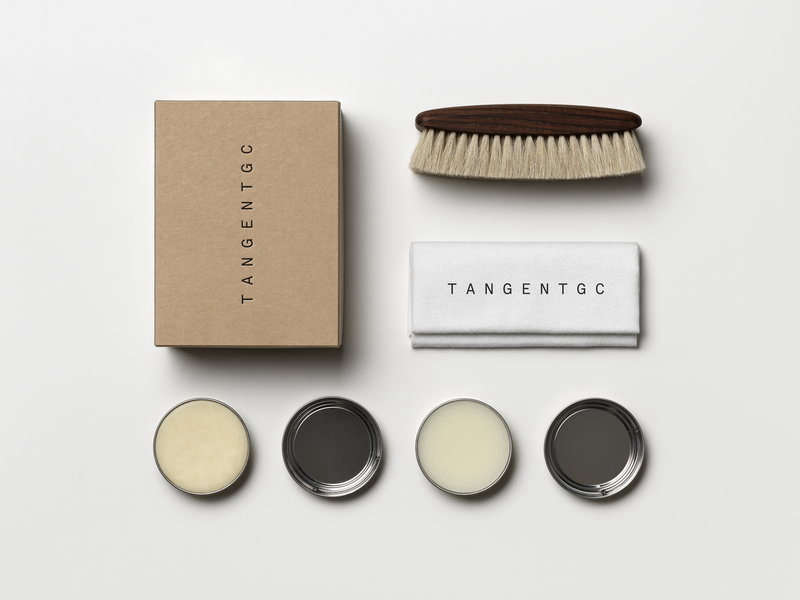 For the practical-minded person on your list, a kit of necessities, beautifully packaged, does the trick. This one is for shoe-shining: the Tangent Shoe Polish Kit is $56.30 from the Finnish Design Shop.