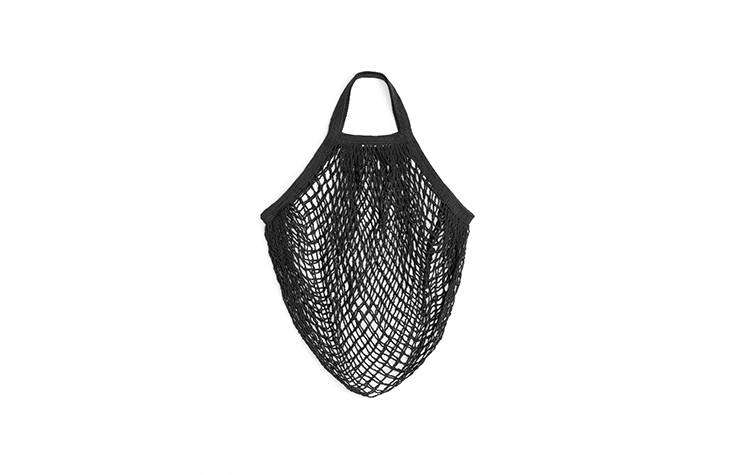 Arket carries String Bags by Turtle Bags, made of organic cotton, for 60 SEK each; I came home with two of these (one black, one white).