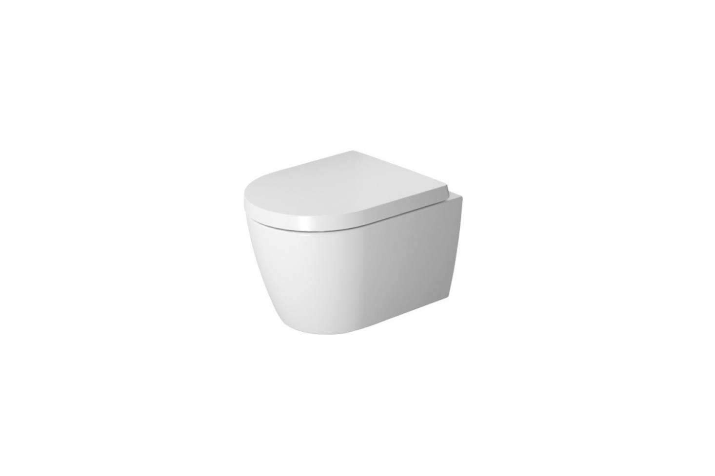 The Duravit Me by Starck Compact Wall-Mounted Rimless Toilet (2530090092) is $249.48 at Quality Bath. For more see our post 10 Easy Pieces: Wall-Mounted Toilets.