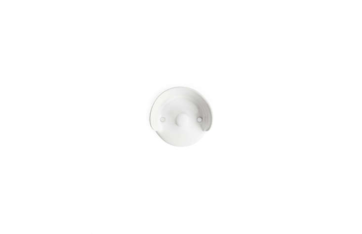 The A01 Wall Hook by Swedish brand Massproductions is made in Portugal and provides two places from which to hang things: the knob and the “hood” above. It’s 300 SEK from Arket.