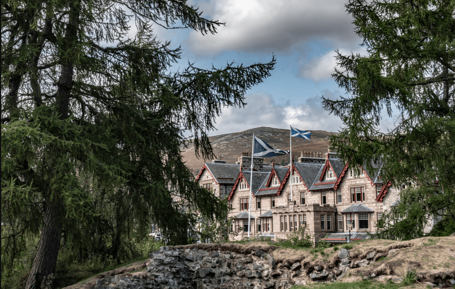 The historic building has original gables and Victorian gardens designed by Jinny Blom, a former Chelsea Flower Show medallist and garden designer to the royals.