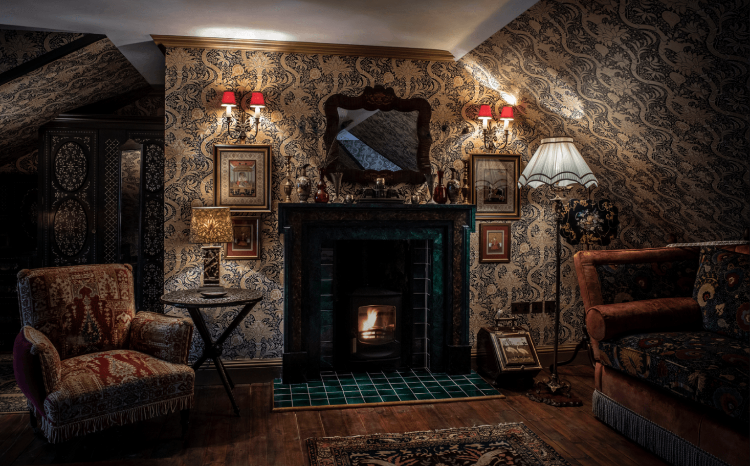 Guest rooms feel, charmingly, like they