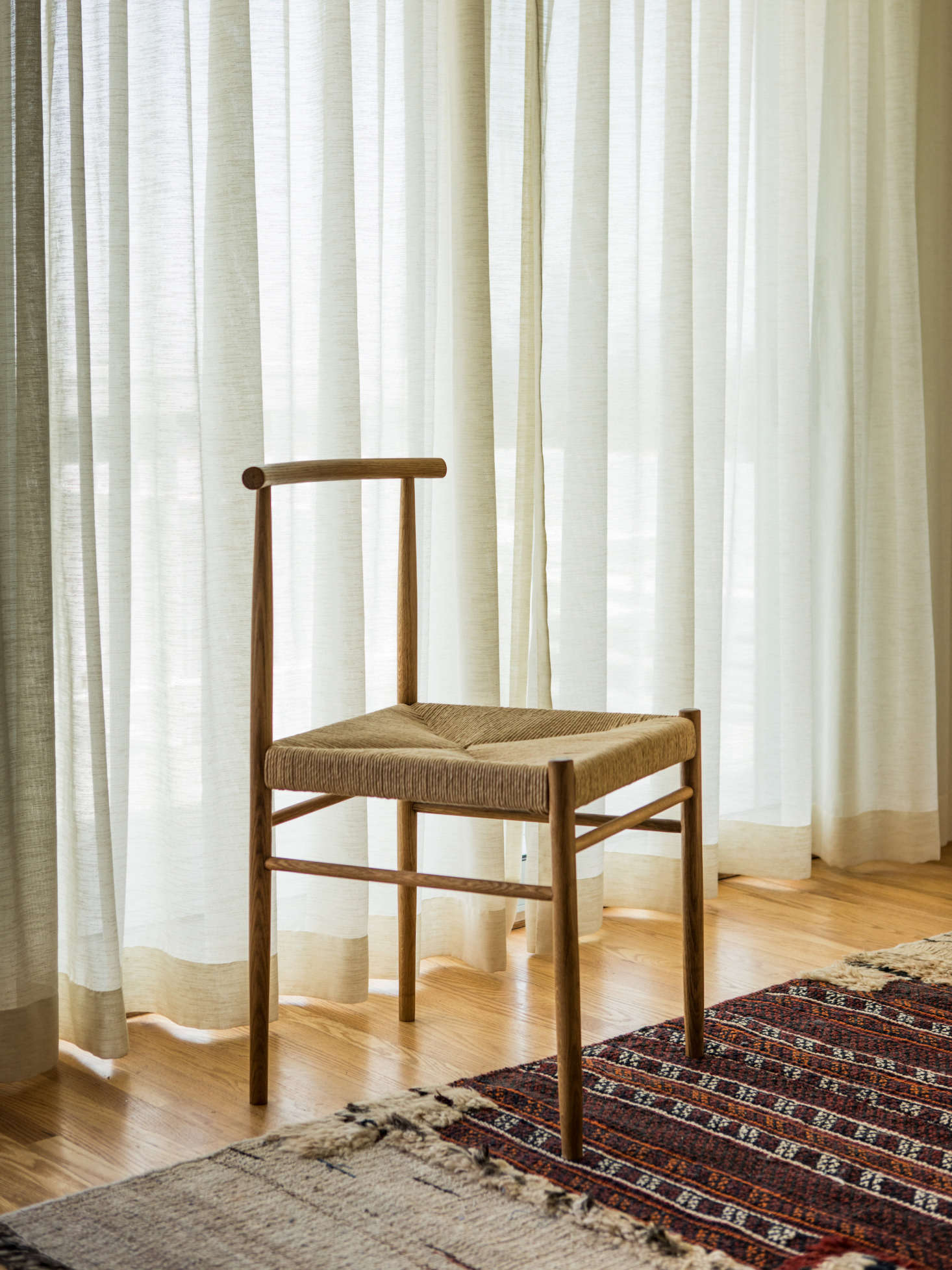 Made In California A Curated Collection Of Handmade Furniture From The 02 Chair By Eb Joinery Is Made With Traditional And Has A Woven Rush