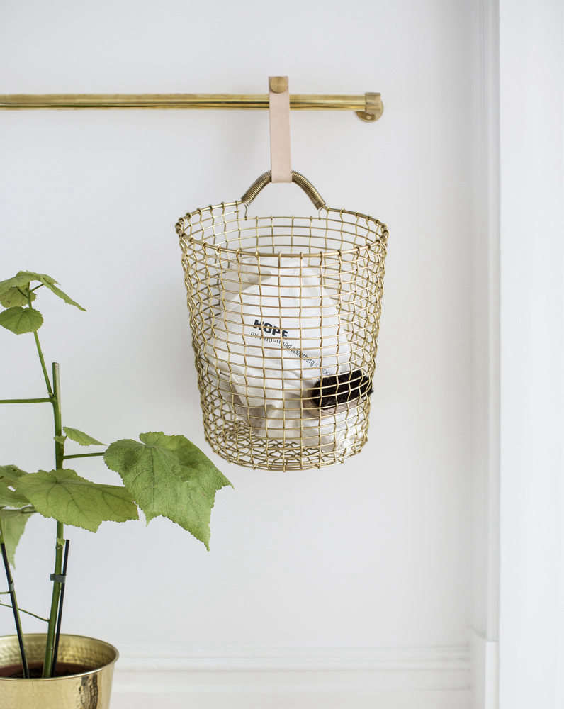 You can save floor and shelf space in a small bath by utilizing wall-mounted storage. See a few of the editors