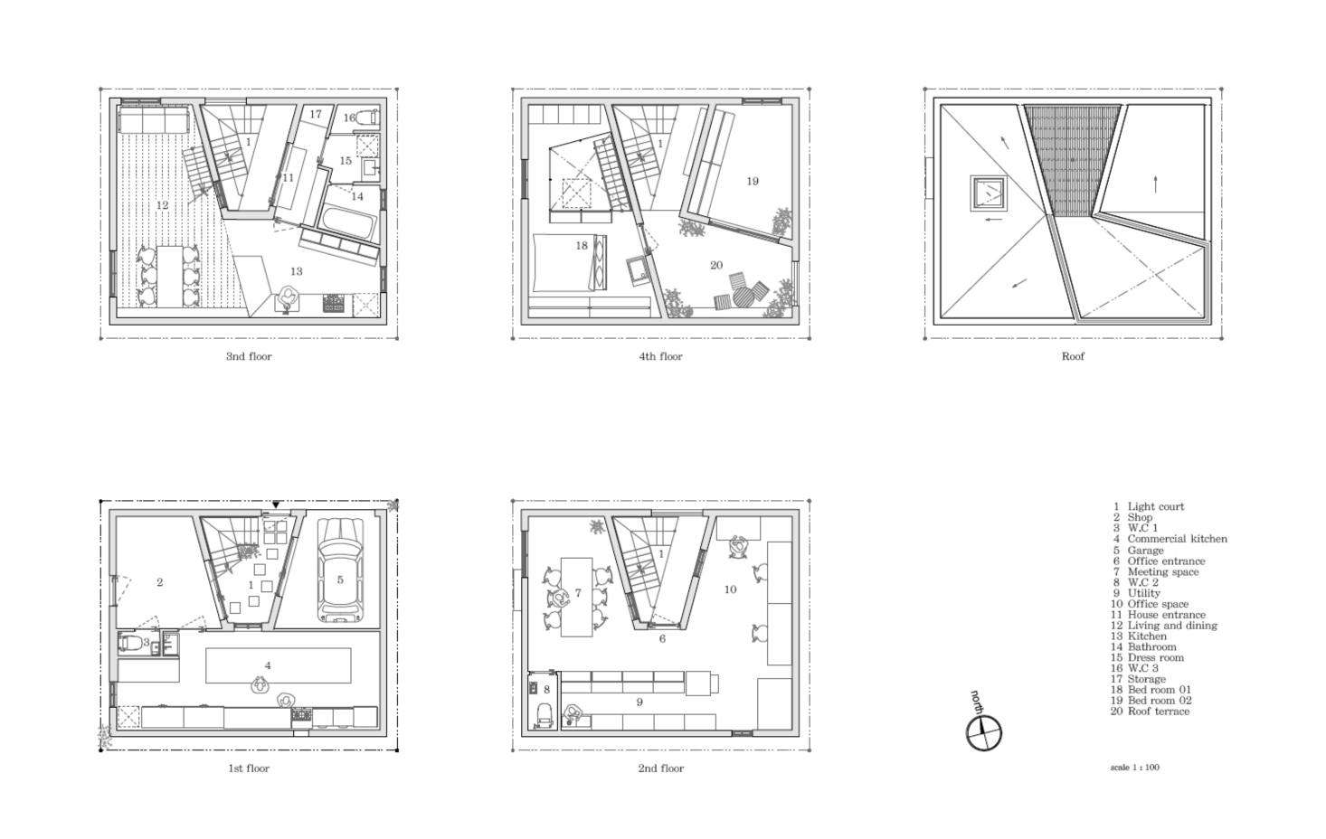 The floor plans.