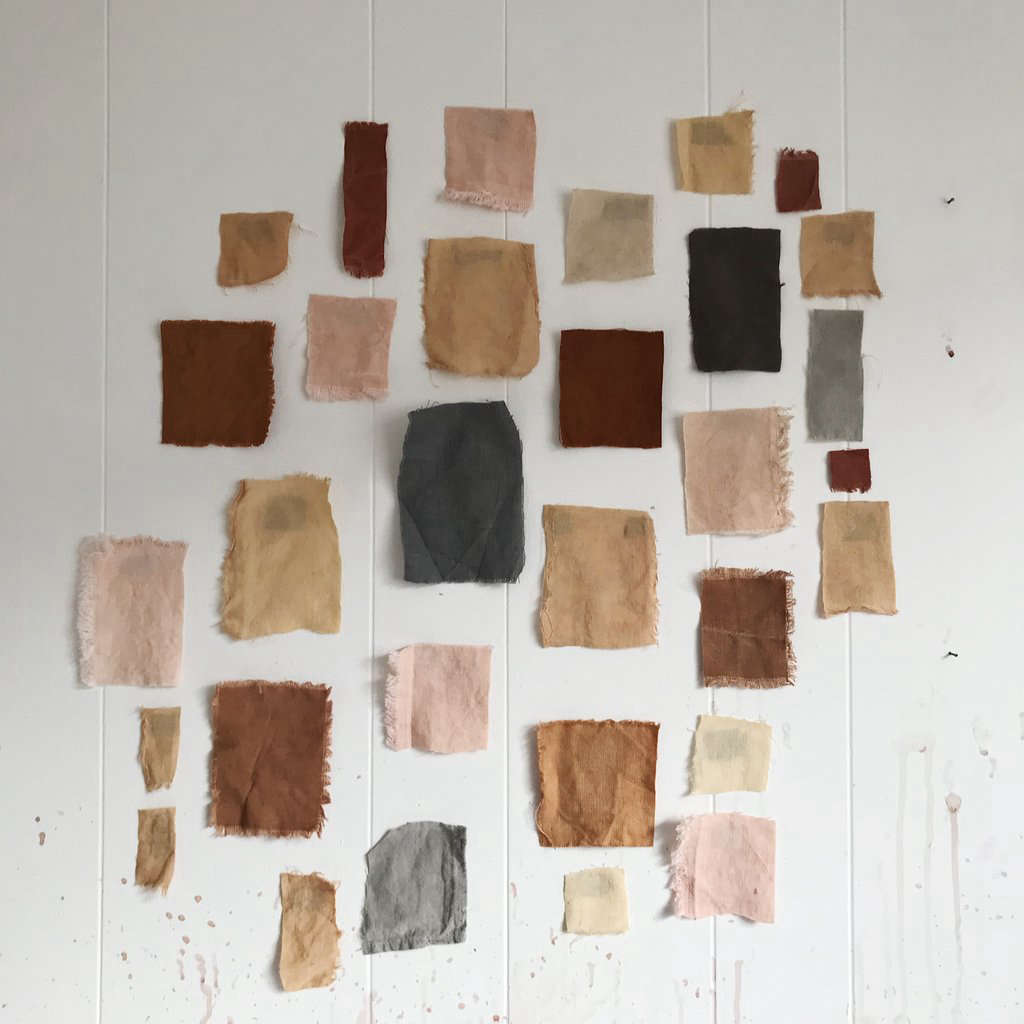 Sample dye colors.