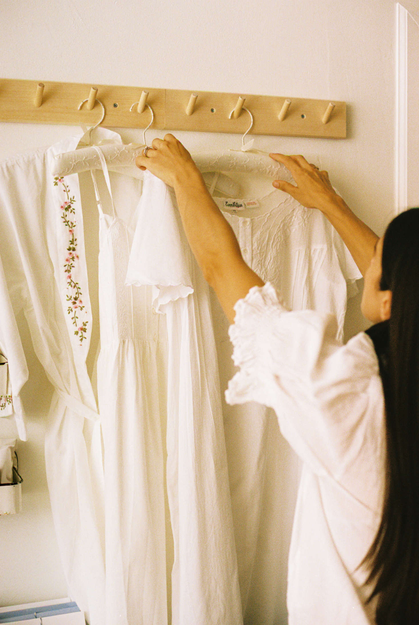 Also on offer: white cotton nightdresses.
