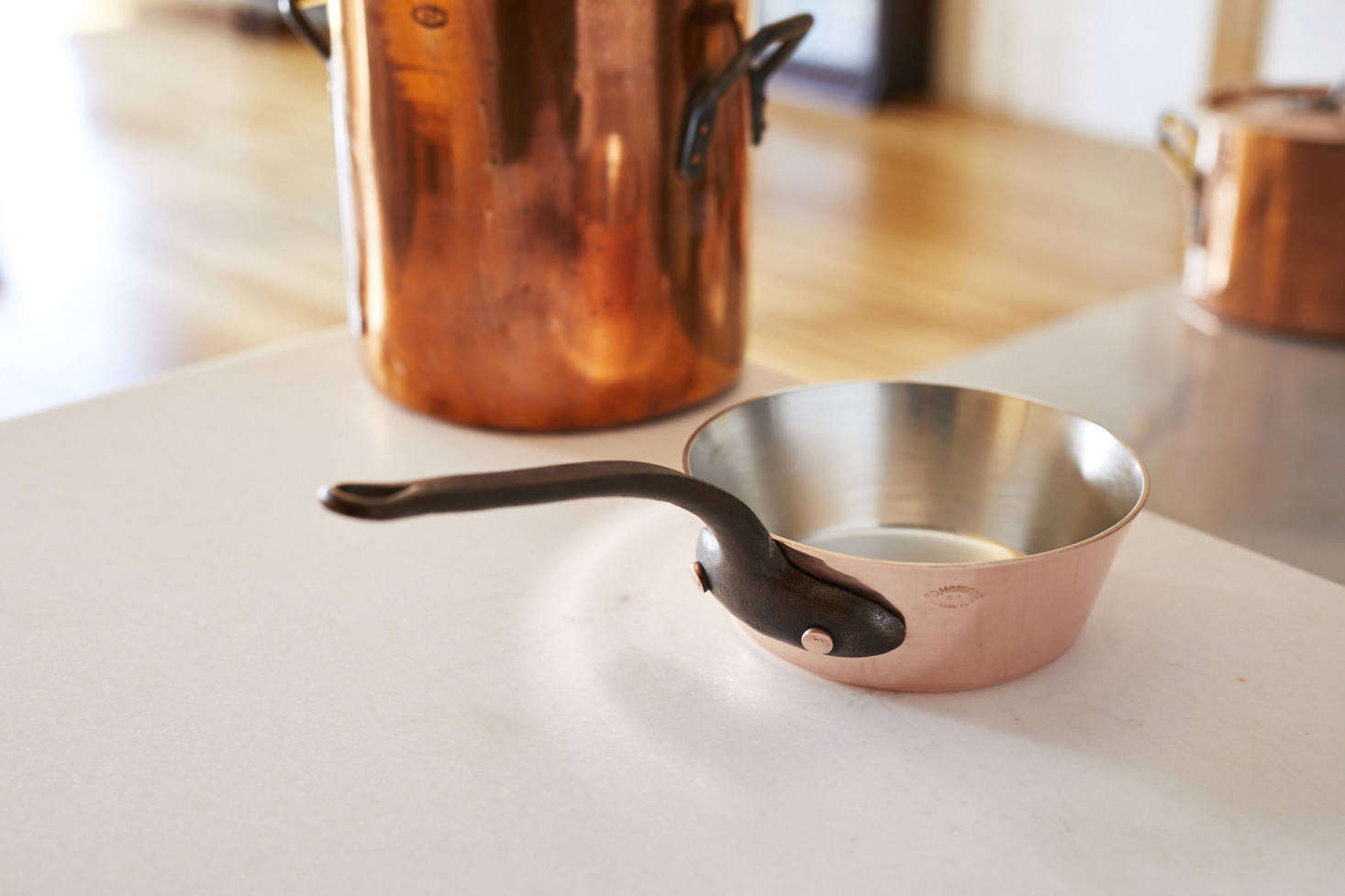 The 8.5-inch Fait Tout Saucepan is $490 (it’s also available with a silver lining).