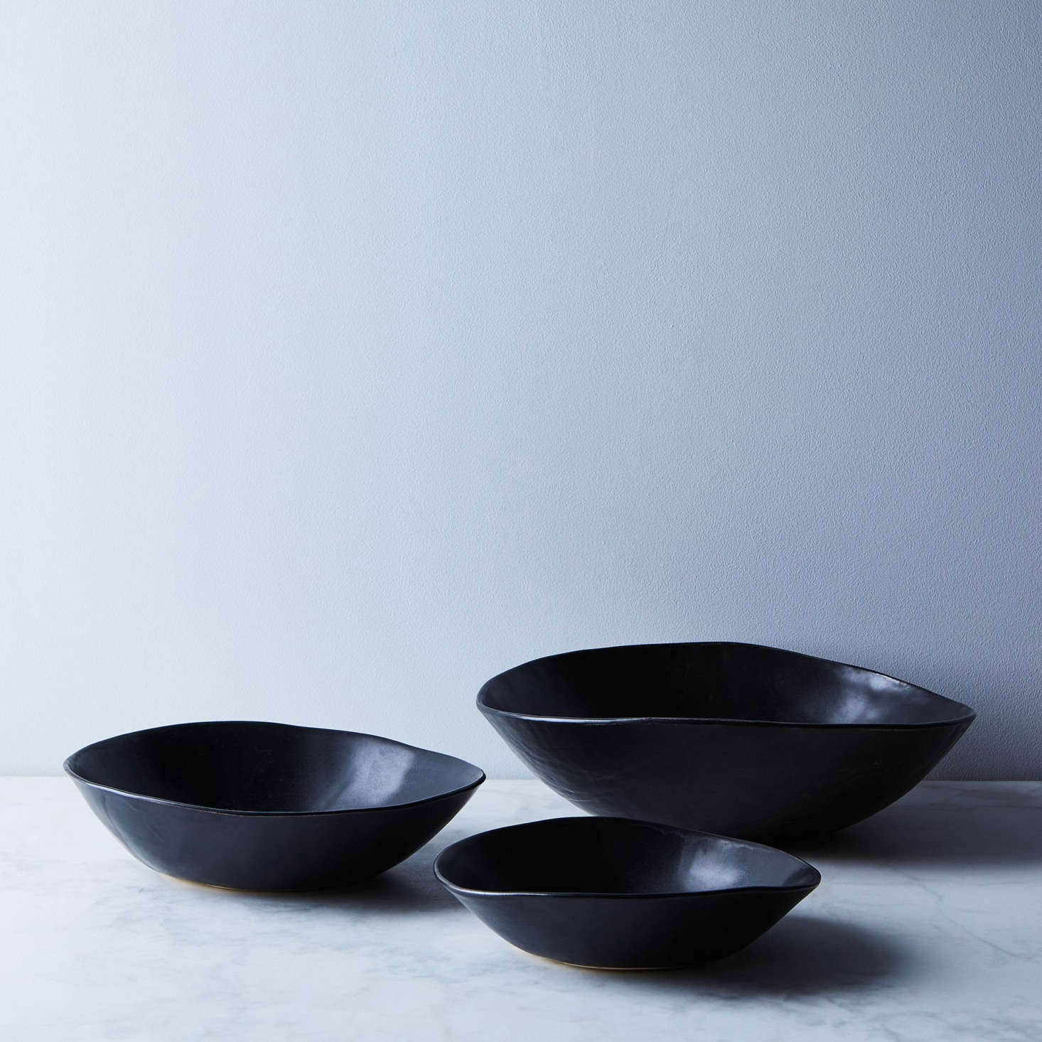 Ceramicist Julie Hadley hand-makes and glazes each bowl herself. Her Wabi Sabi Nesting Bowls come in black and cream; $5 at Food5