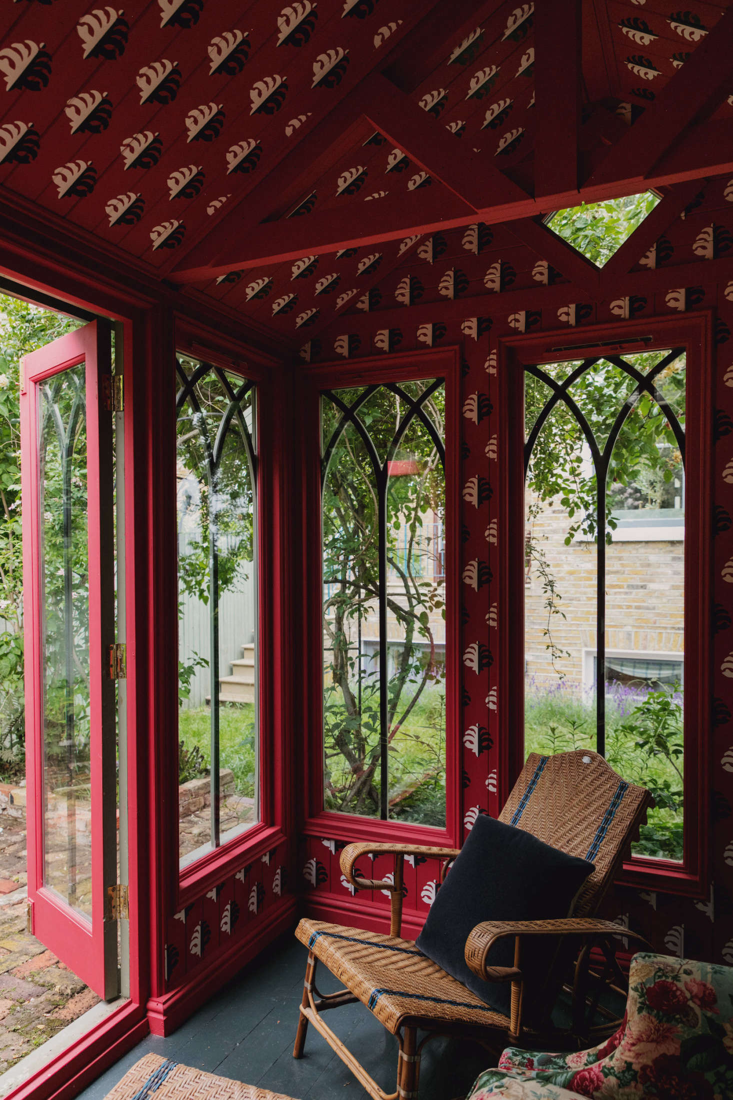 The over-the-top but just-perfect garden pavilion.