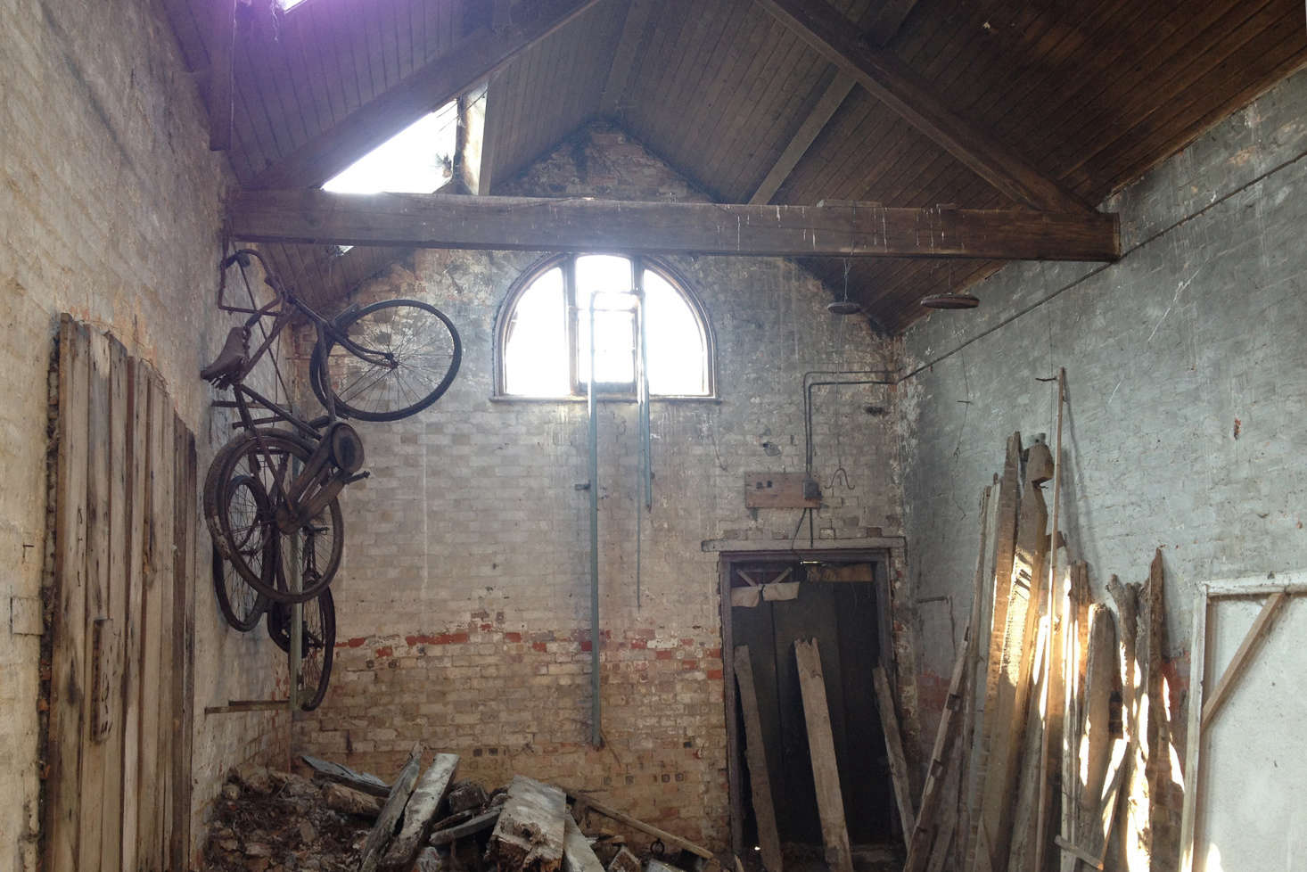 A glimpse from Sandy’s first Engine House visit. Photograph by Sandy Suffield.