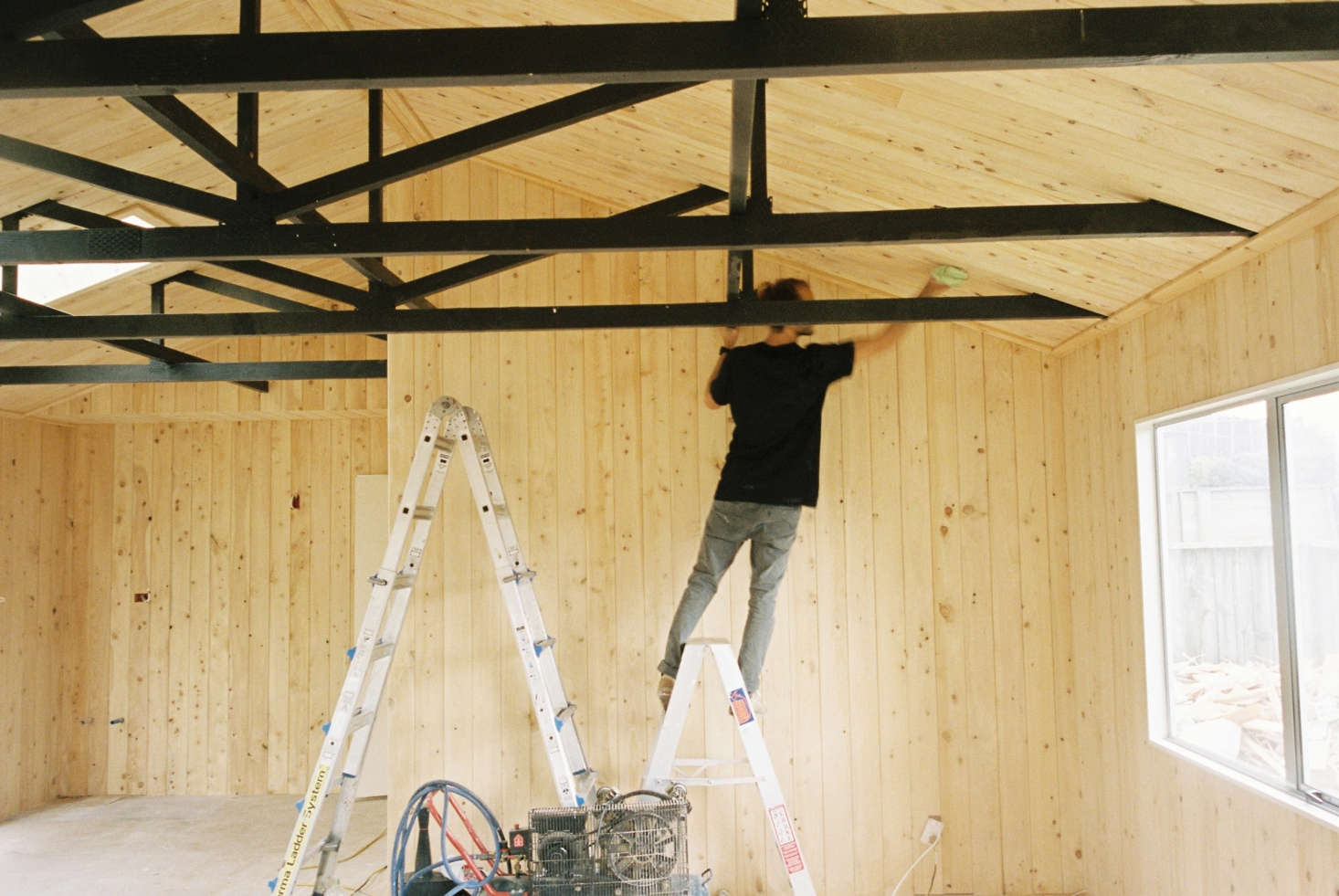“I love the practicality of huts,” George tells us. “They tend to just be built purely for function and don’t follow any trends.” See more behind-the-scenes remodeling photos at the George & Willy Journal.