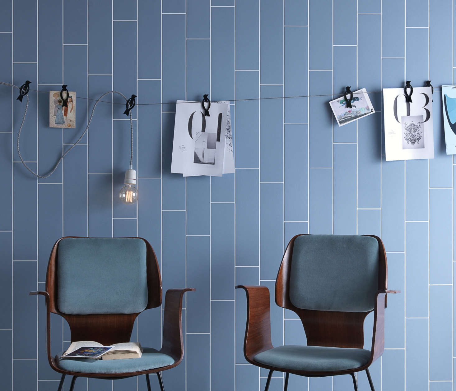 An Italian-made tile that takes cues from the simple, clean lines of Scandinavian design: the matte Scandi collection by Tonalite.
