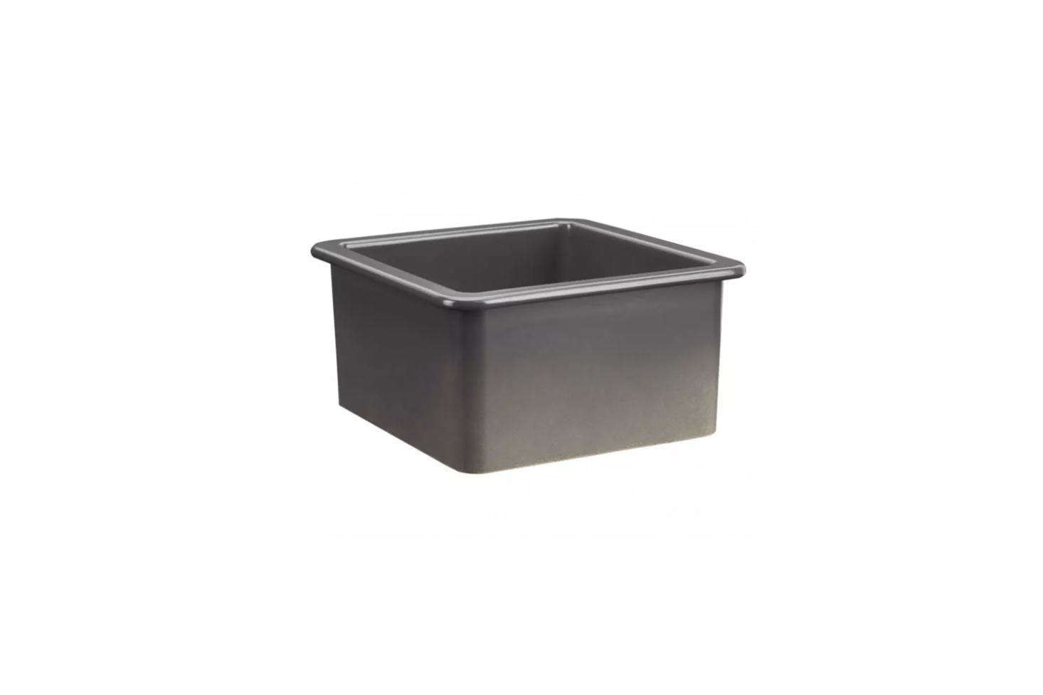 From Signature Hardware, the Derin Inch Square Undermount Fireclay Prep Sink in Dark Gray starts at $5. It