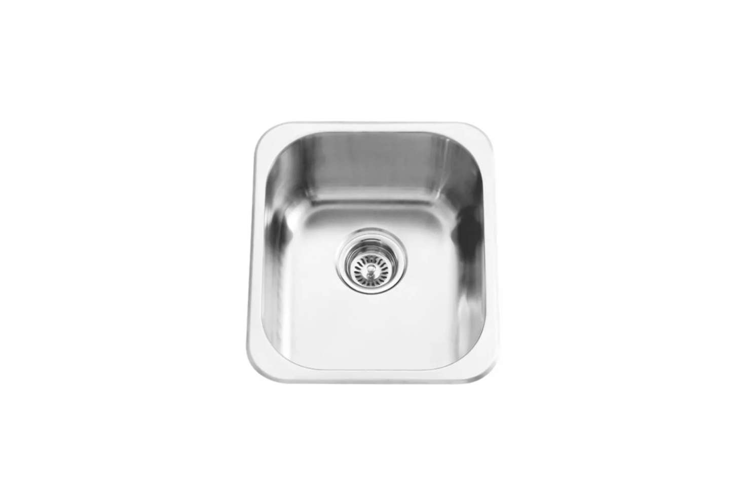 The simple and affordable Signature Hardware Stainless Steel Drop-in Bar Sink is $9.