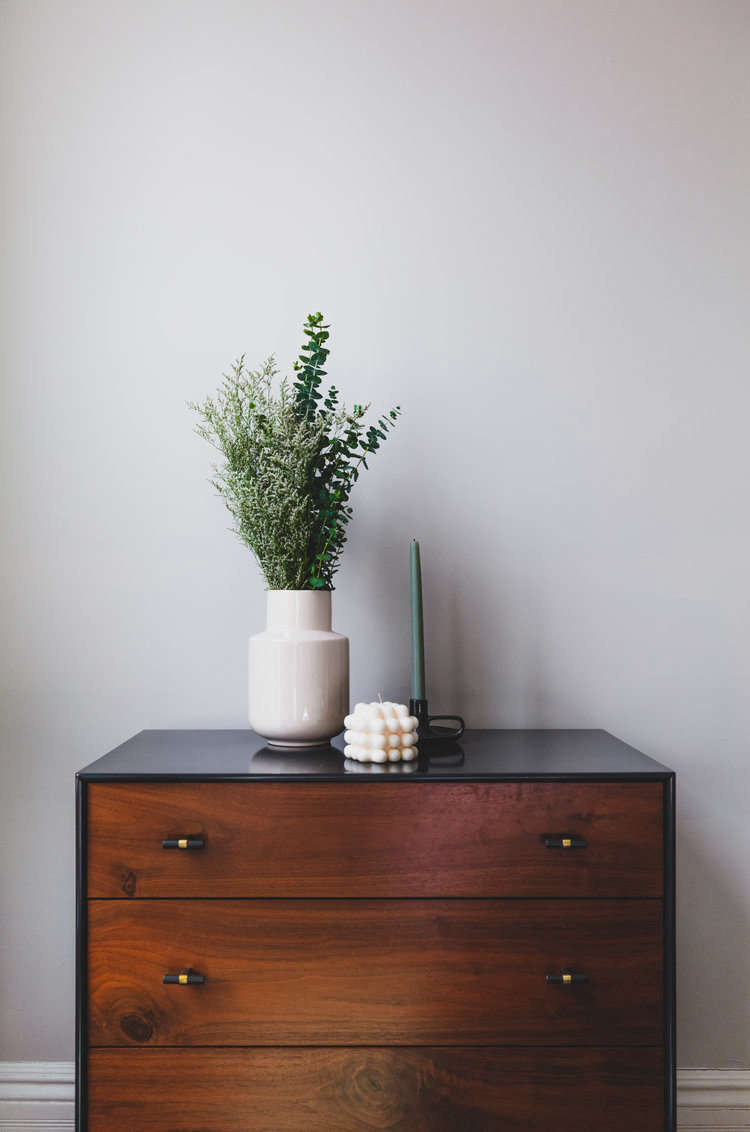 The dresser is West Elm