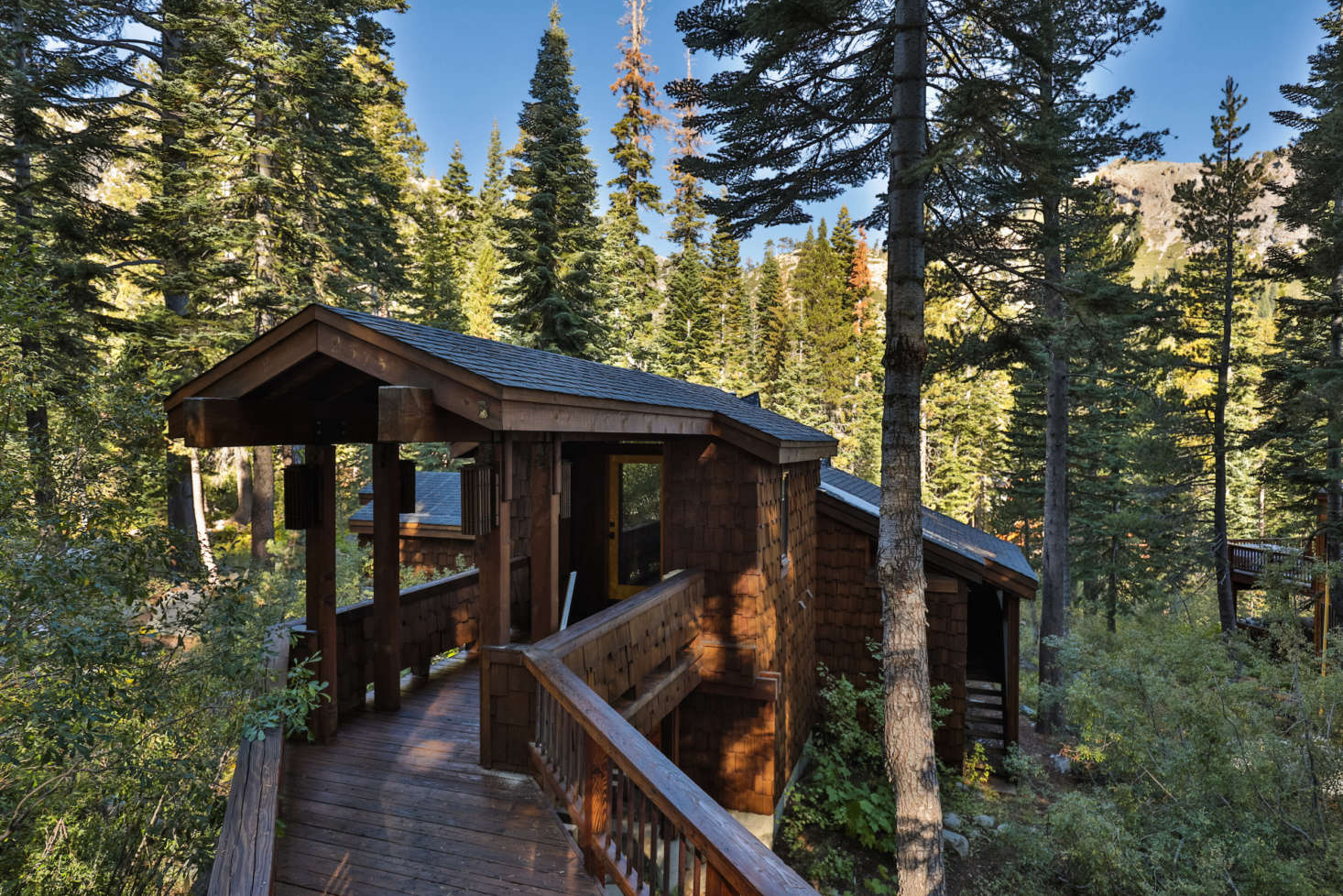 Enter To Win A Weekend Stay At A Mountainside Cabin In Tahoe
