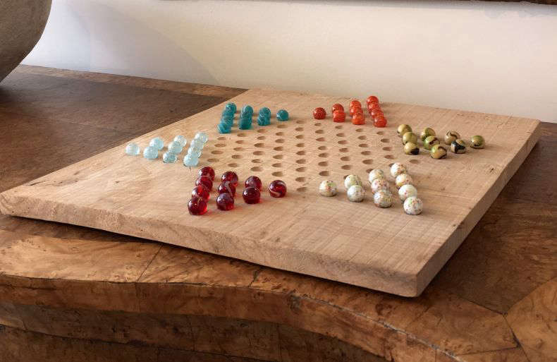 Last but not least, and another gift for the lifelong appreciator of board games: Rose Uniacke