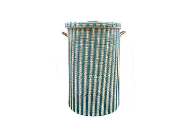 The Large Laundry Baskets (shown here in cream and green) are each £84.