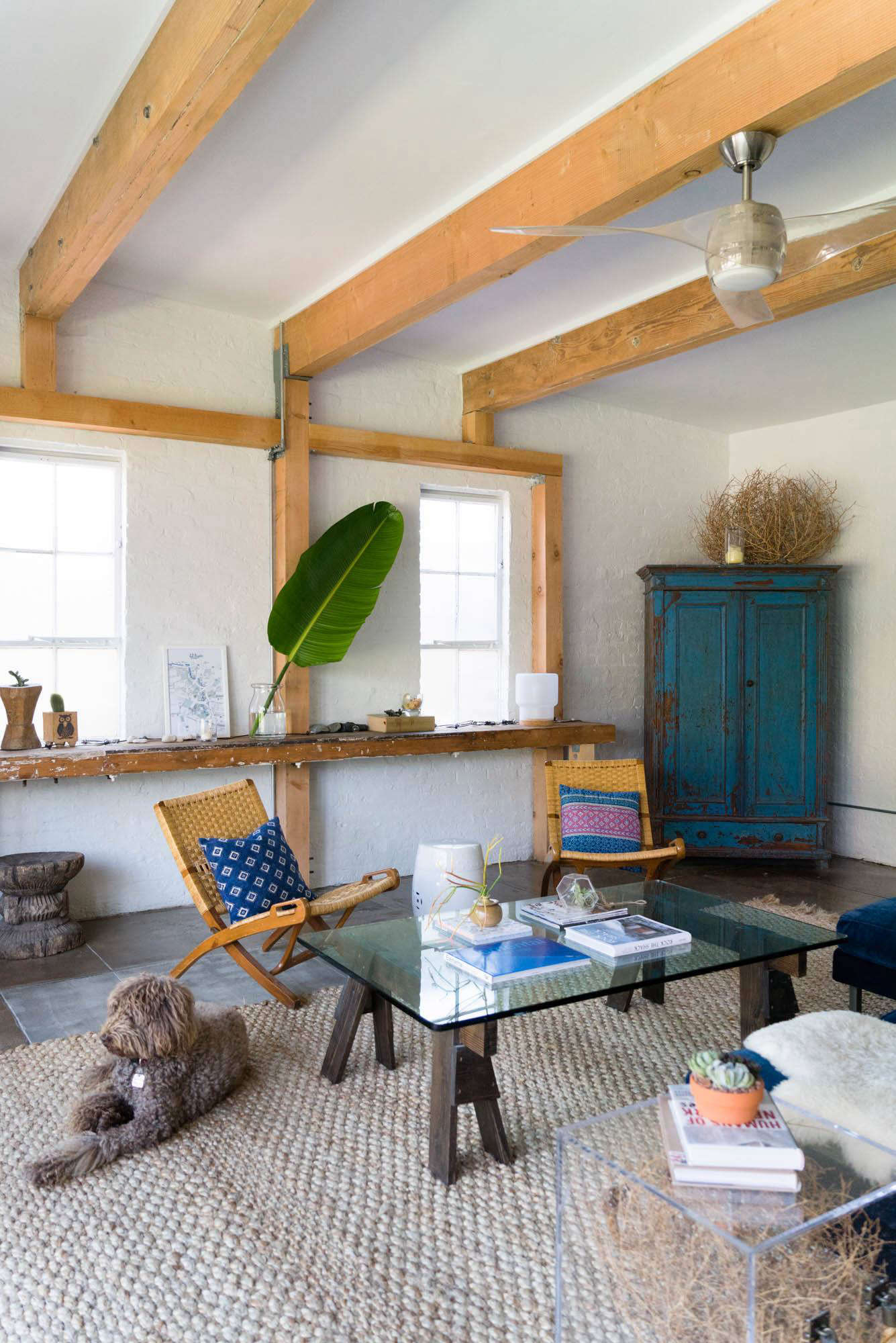 A stylish LA guest house, renovated on a budget.