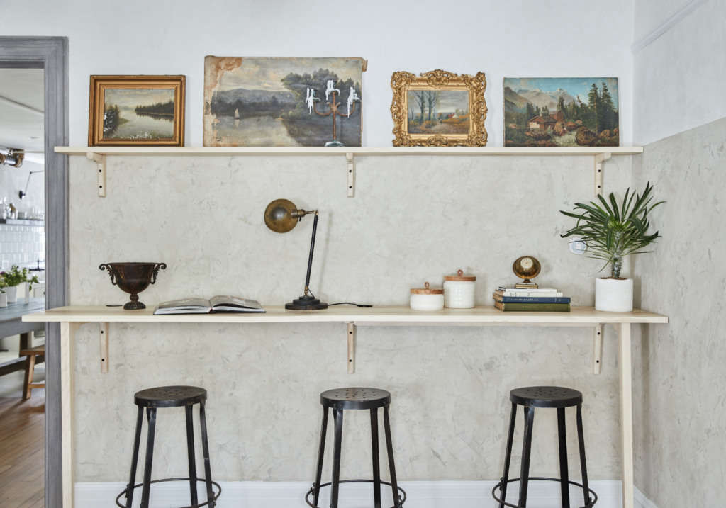 Vintage Minimalist Living Dining Area Inside This Old Hudson